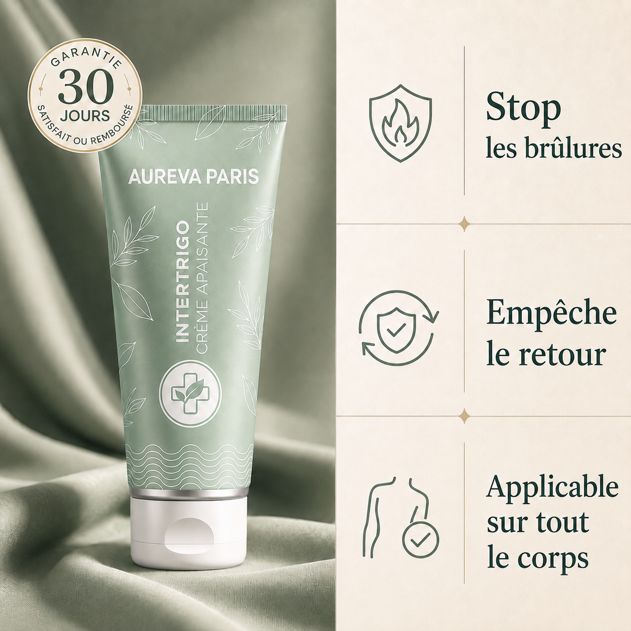 Crème Intertrigo Aureva Paris